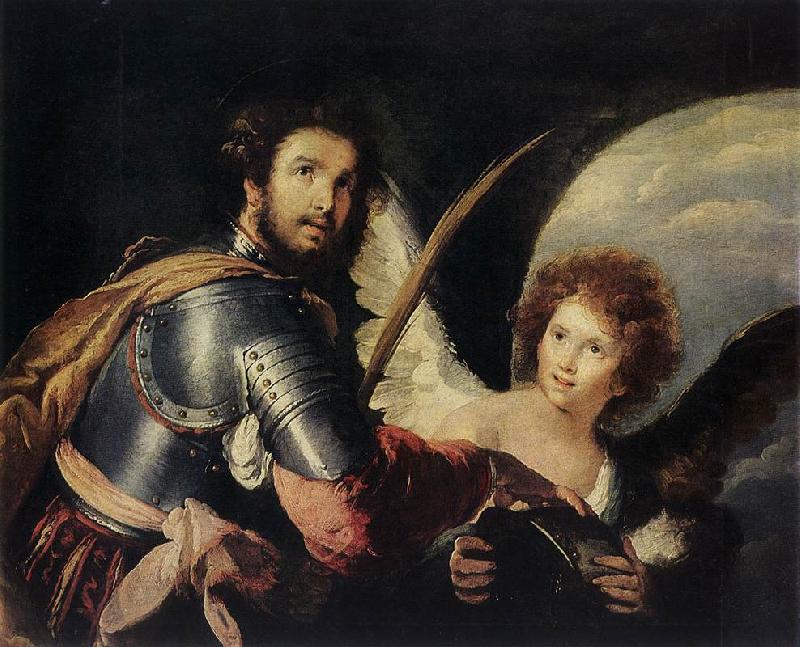 STROZZI, Bernardo Prophet Elijah and the Widow of Sarepta er France oil painting art